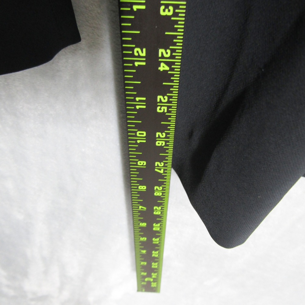 Gap 365 High Rise Trouser Black Wide Leg Pleated Pants Women 18 Petite Plus Size - Picture 13 of 14